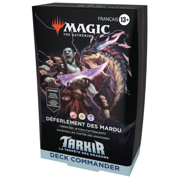 Wizards of the Coast MTG - TARKIR DRAGONSTORM (FR) - COMMANDER DECK - Mardu Surge