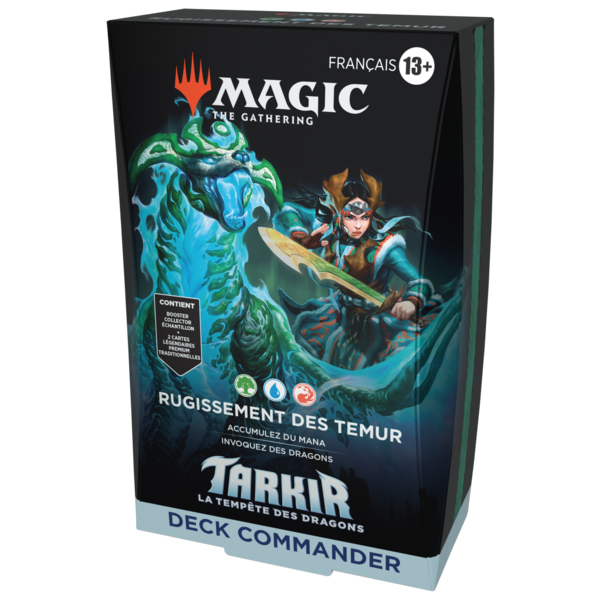 Wizards of the Coast MTG - TARKIR DRAGONSTORM (FR) - COMMANDER DECK - Rugissement des Temur