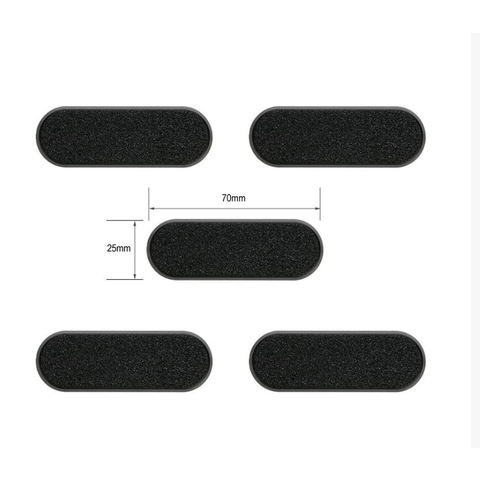 CITADEL - OVAL BASE - 70mm x 25mm