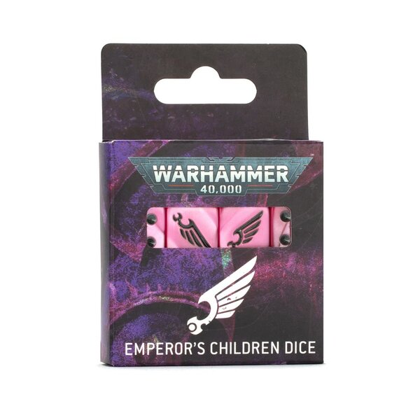 Emperor's Children 40K - EMPEROR'S CHILDREN - Dice Set