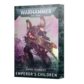 Emperor's Children 40K - DATESHEET CARDS - Emperor's Children
