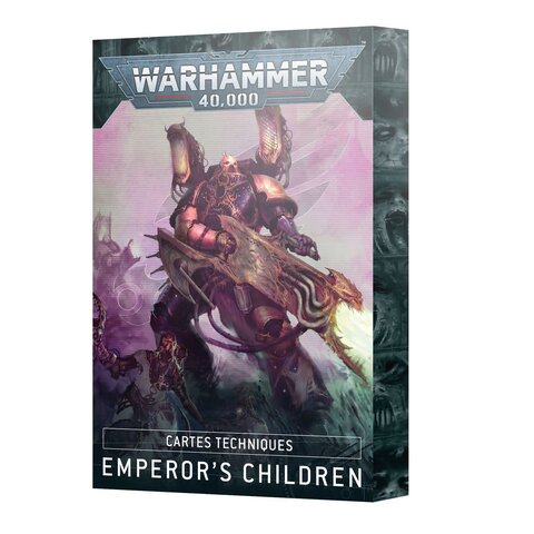 40K - DATESHEET CARDS - Emperor's Children