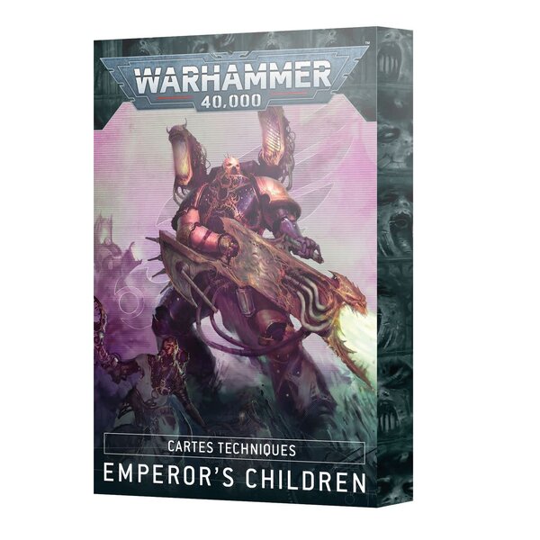 Emperor's Children 40K - DATESHEET CARDS - Emperor's Children