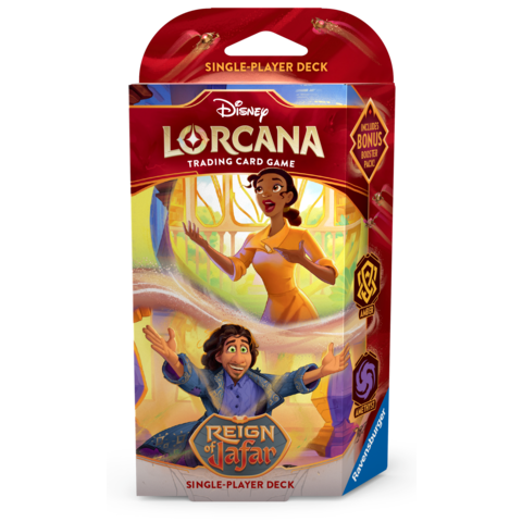 DISNEY LORCANA - REIGN OF JAFAR - STARTER DECK - Amber & Amethyst