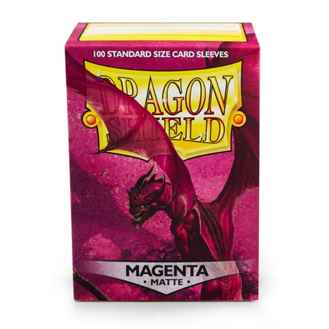 DRAGON SHIELD - SLEEVES (100ct) - MATTE - Magenta