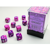 CHESSEX - FESTIVE - 36D6 - Violet/White
