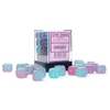 CHESSEX - GEMINI - 36D6 - LUMINARY - GEL - Pink/Blue