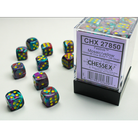 CHESSEX CHESSEX - FESTIVE - 36D6 - Mosaic/Yellow