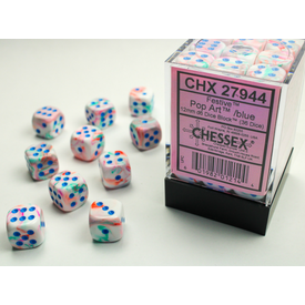 CHESSEX CHESSEX - FESTIVE - 36D6 - POP-Art/Blue