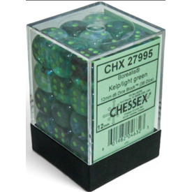 CHESSEX CHESSEX - BOREALIS - 36D6 - LUMINARY - Kelp/Light Green