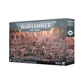 World Eaters 40K - WORLD EATERS - BATTLEFORCE - Gorestorm Slaughterpack