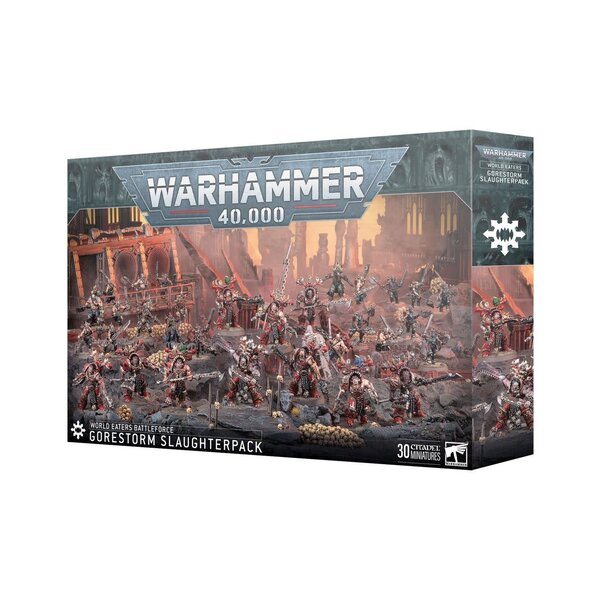 World Eaters 40K - WORLD EATERS - BATTLEFORCE - Gorestorm Slaughterpack