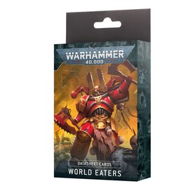 World Eaters 40K - DATASHEET CARDS - World Eaters