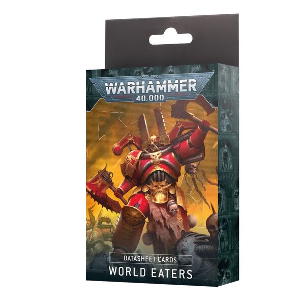 World Eaters 40K - DATASHEET CARDS - World Eaters