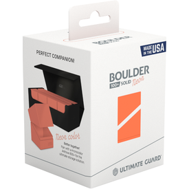 Ultimate Guard UG - DECK CASE - BOULDER (100+) - NEON - Orange