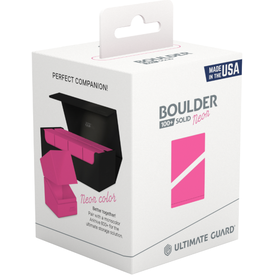 Ultimate Guard UG - DECK CASE - BOULDER (100+) - NEON - Pink