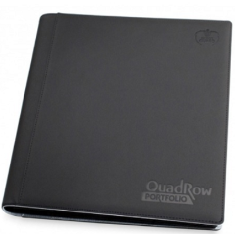 UG - BINDER (12pkt) - QUADROW - ZIPFOLIO - XENOSKIN - Black