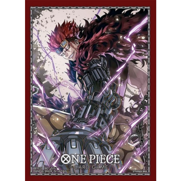 Bandai ONE PIECE - SLEEVES (70ct) - SET 9 - Eustass Captain Kid