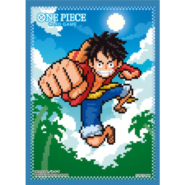 Bandai ONE PIECE - SLEEVES (70ct) - SET 8 - Monkey D. Luffy