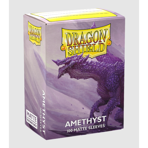 DRAGON SHIELD - SLEEVES (100ct) - MATTE - Amethyst