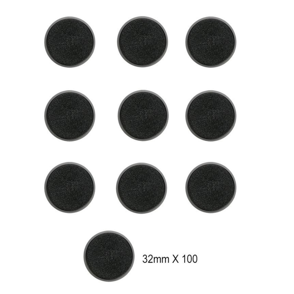 Citadel CITADEL - ROUND BASE (100ct) - 32mm