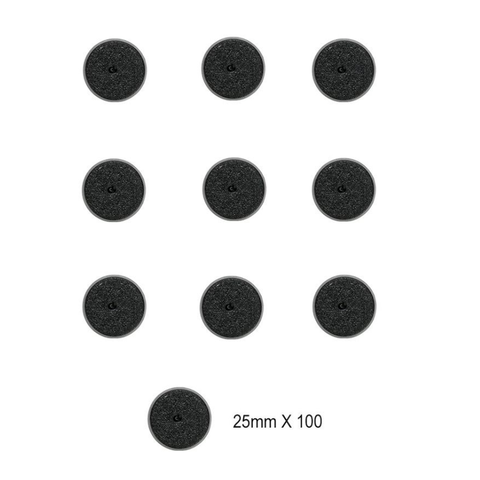 CITADEL - ROUND BASE (100ct) - 25mm