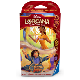 Ravensburger DISNEY LORCANA - REIGN OF JAFAR (FR) - STARTER DECK - Ambre & Améthyste