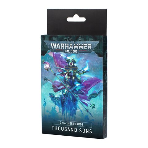 40K - DATESHEET CARD - Thousand Sons