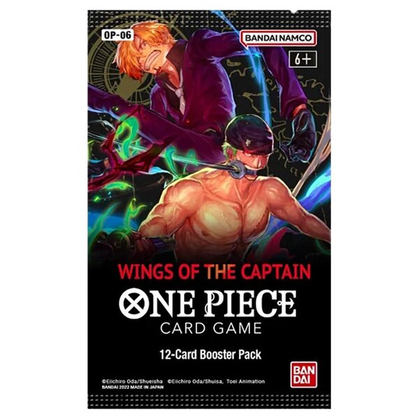 Bandai ONE PIECE - OP-06 - WINGS OF THE CAPTAIN - Booster Pack