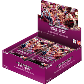 Bandai (6 JUIN) ONE PIECE - OP-11 - A FIST OF DIVINE SPEED - Booster Box