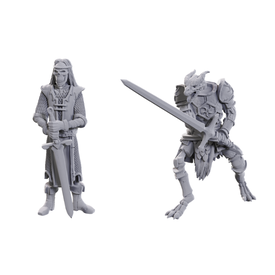 WIZKIDS DND - UNPAINTED MINIS - LIMITED EDITION - 50th ANNIVERSARY - Skeleton Knights