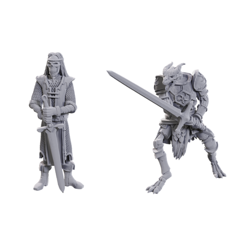 DND - UNPAINTED MINIS - LIMITED EDITION - 50th ANNIVERSARY - Skeleton Knights
