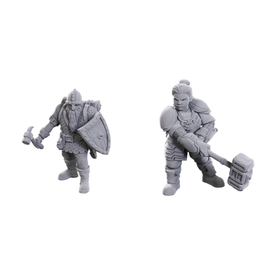 WIZKIDS DND - UNPAINTED MINIS - LIMITED EDITION - 50th ANNIVERSARY - Dwarves