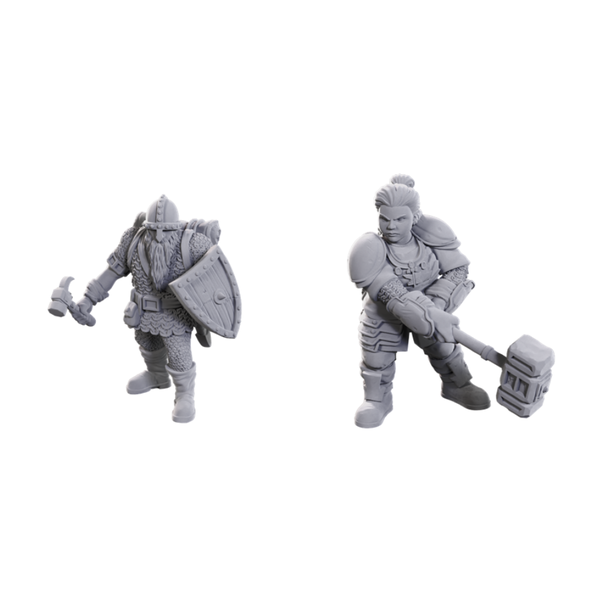 Wizkids DND - UNPAINTED MINIS - LIMITED EDITION - 50th ANNIVERSARY - Dwarves