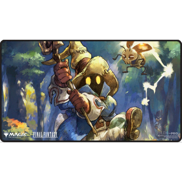 MTG UP - PLAYMAT - PREMIUM BLACK STITCHED - MTG - FINAL FANTASY - Vivi Ornitier - Borderless