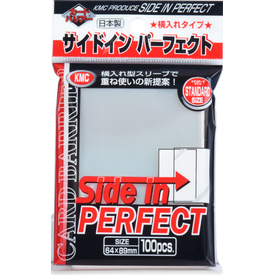 KMC KMC - SLEEVES (100ct) - PERFECT FIT - SIDE-IN - Clear