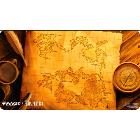 UP - PLAYMAT - MTG - FINAL FANTASY - World Map