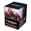 UP COMBO (100 Sleeves + Box) D-BOX D-PRO MTG COMMANDER LEGENDS HANS