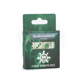 Chaos Knights (21 JUIN) 40K - CHAOS KNIGHTS - Dice Set