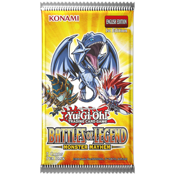 Konami YGO - BATTLES OF LEGEND - MONSTER MAYHEM - Booster Pack