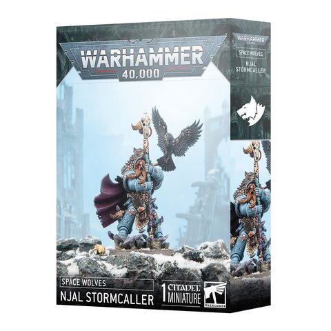 40K - SPACE WOLVES - Njal Stormcaller