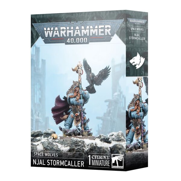 Space Wolves 40K - SPACE WOLVES - Njal Stormcaller
