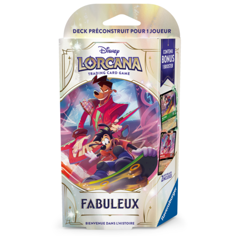 DISNEY LORCANA - FABLED - STARTER DECK (FR) - Émeraud & Rubis