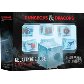 Wizards of the Coast (15 OCT) DND - SET OF 6 D6 - Gelatinous Cube