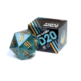 1985 Games 1985 GAMES - MEGA D20 (55mm) - SHARP EDGE - Tidal Wave