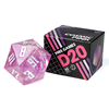 1985 GAMES - MEGA D20 (55mm) - SHARP EDGE - Cosmic Pink