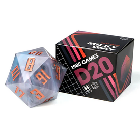 1985 Games 1985 GAMES - MEGA D20 (55mm) - SHARP EDGE - Milky Way