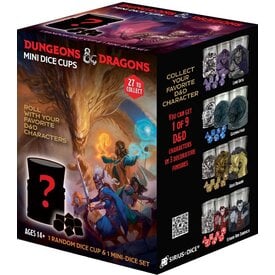  (8 SEPT) DND - MINI DICE CUPS - SERIES 2 - Mystery Pack