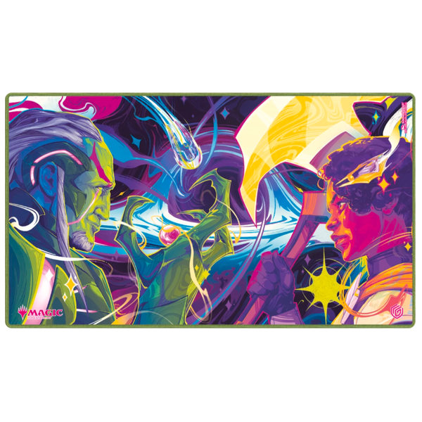 MTG UG - PLAYMAT - MTG - EDGE OF ETERNITIES - Haliya & Tezzeret