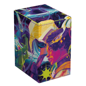 MTG UG - DECK CASE - FLIP N TRAY (100+) - MTG - EDGE OF ETERNITIES - Haliya & Tezzeret
